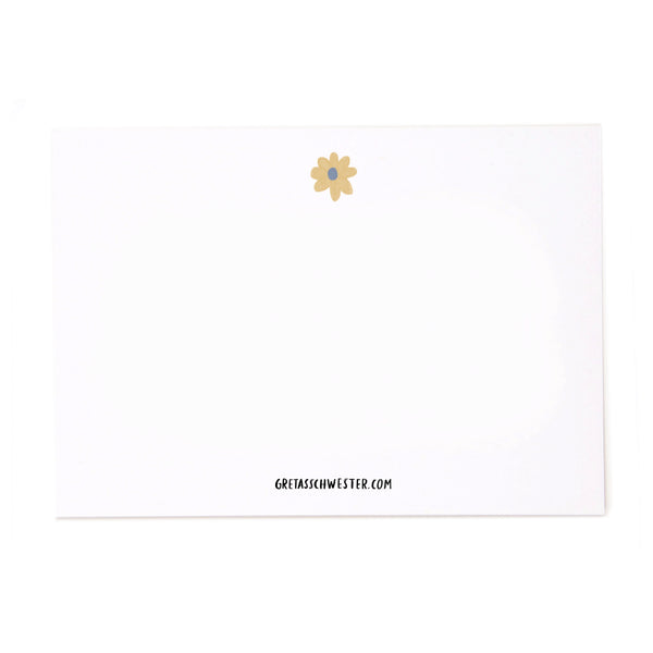 Postkarte "Einschulung DIno" | Gretas Schwester