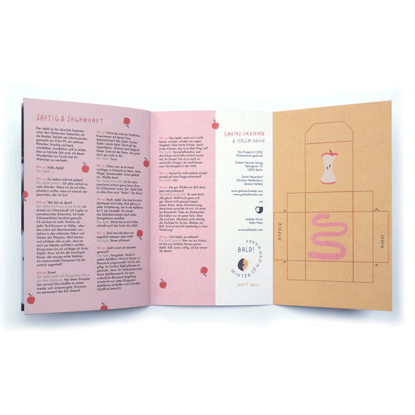 TINY PROJECTS  "Der Apfel - Mitmachheft" | Gretas Schwester