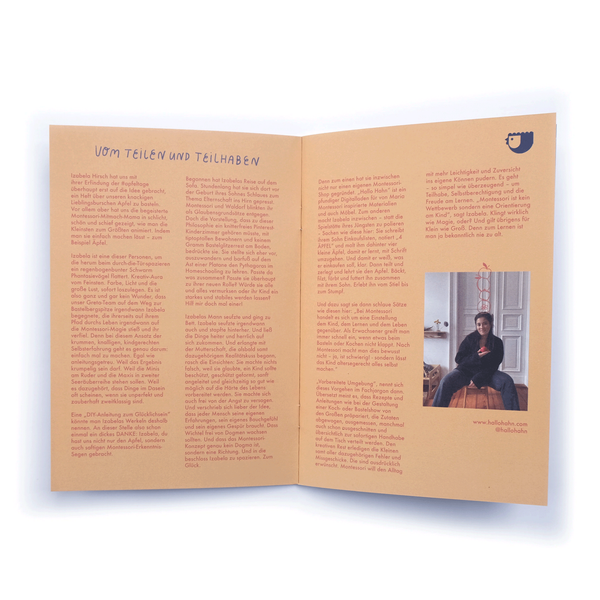 TINY PROJECTS  "Der Apfel - Mitmachheft" | Gretas Schwester