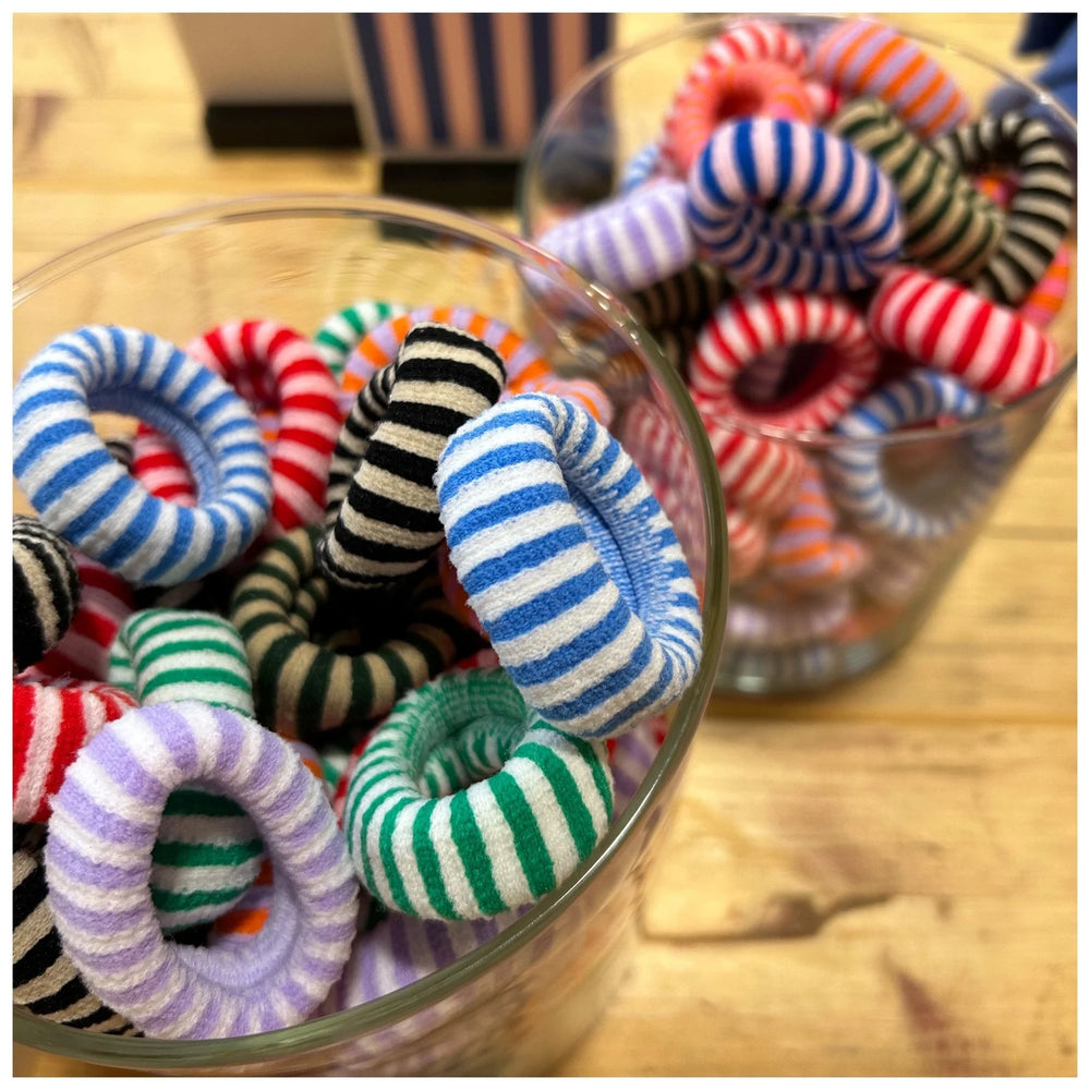 Haargummi "gestreift"