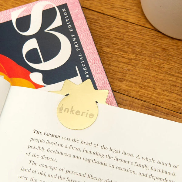 Metall-Lesezeichen "gold" | 4 Stück