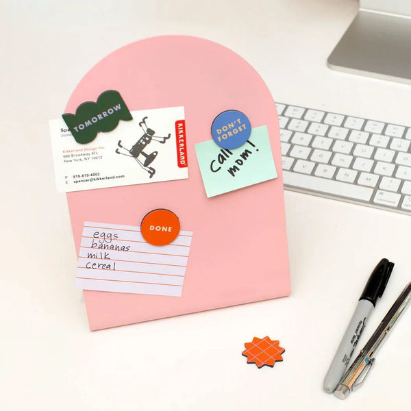 Magnetisches Memoboard | rosa