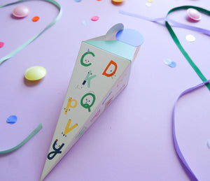 Mini-Schultüte | zum selber befüllen