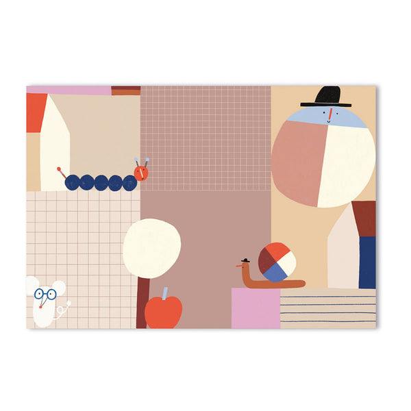 Schreibtischunterlage "Würmchen" | nuukk