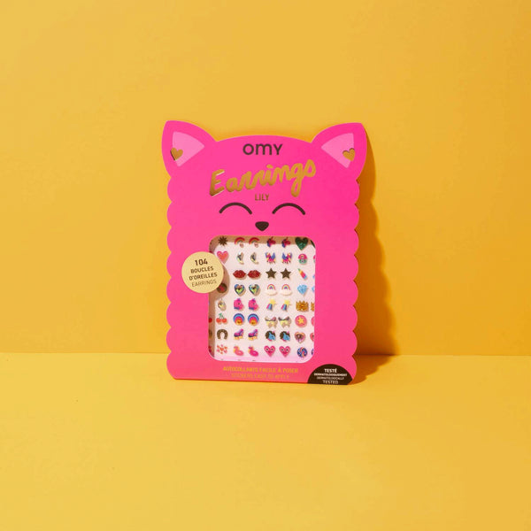 Ohrring-Sticker "Lilly", 104 selbstklebende Ohrringe