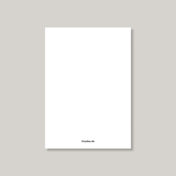 Postkarte "Schultüte rosa"