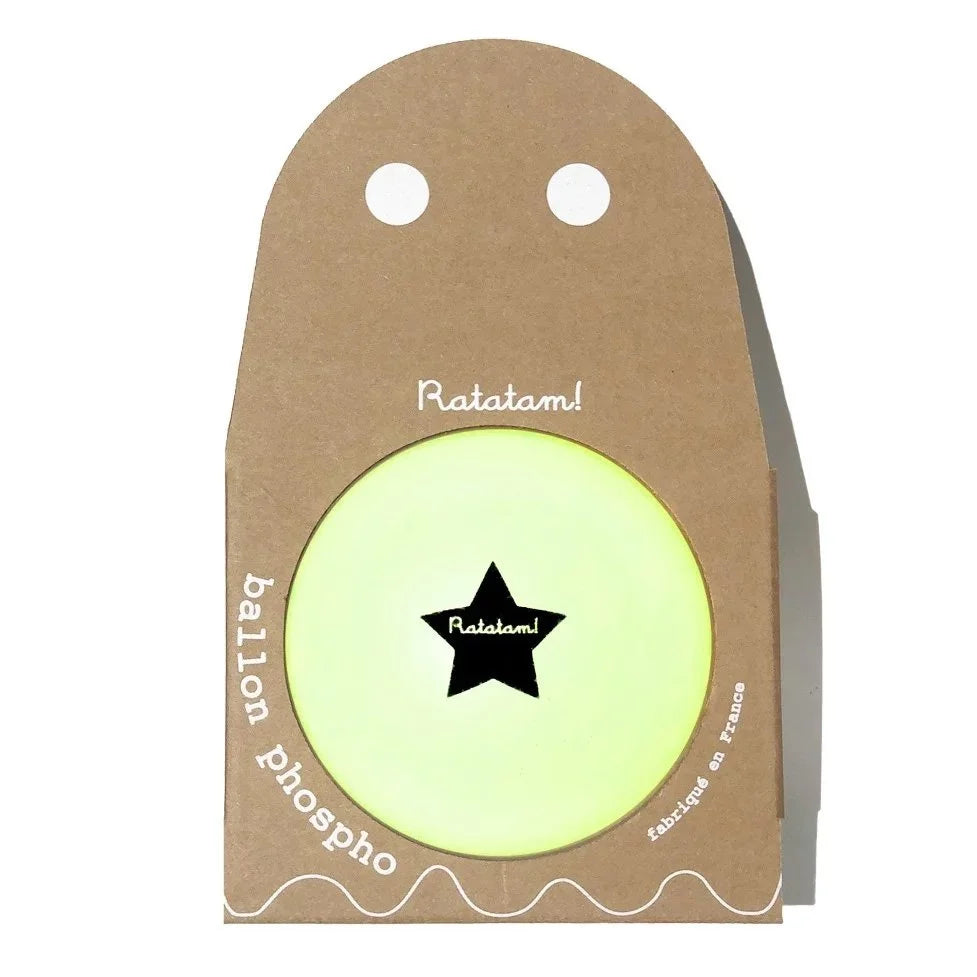 Ball, 15 cm "glow in the dark" | Ratatam