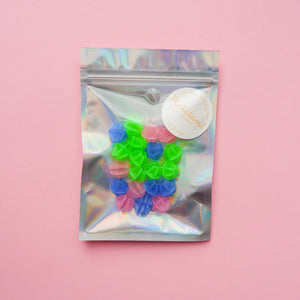 Fahrradspeichen-Clips "Glow in the dark" | Ratatam