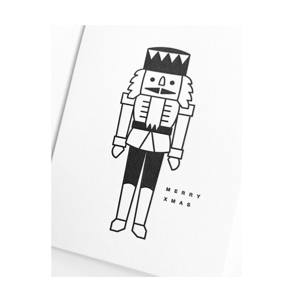 Klappkarte Nussknacker