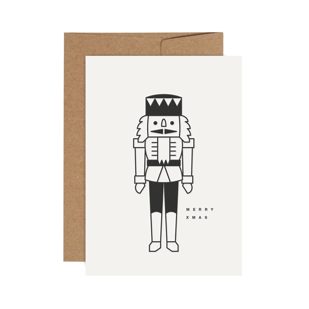 Klappkarte Nussknacker