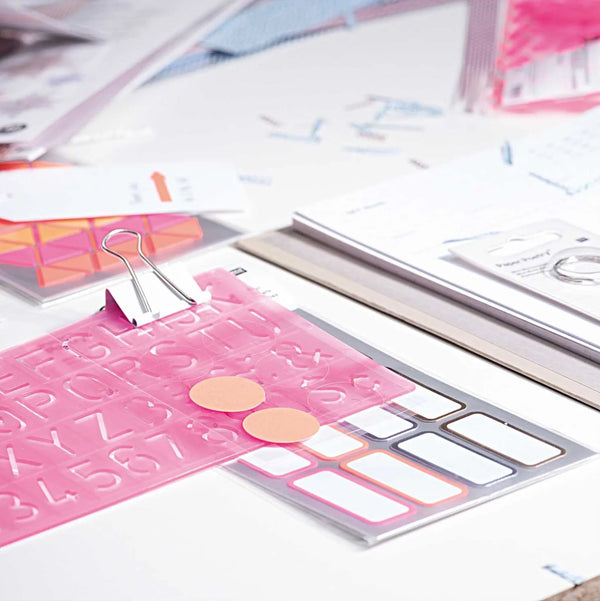 Schablonenset ABC und ZAHLEN, 4teilig