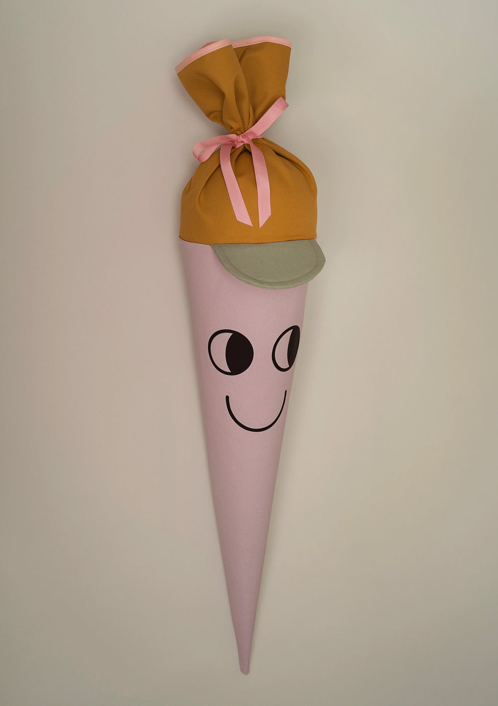 Schultüte aus Stoff – Motiv  Captain Cappy  / rosa