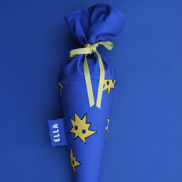 Schultüte aus Stoff – Motiv Framboise und Ketchup x tinyday | Cosmos