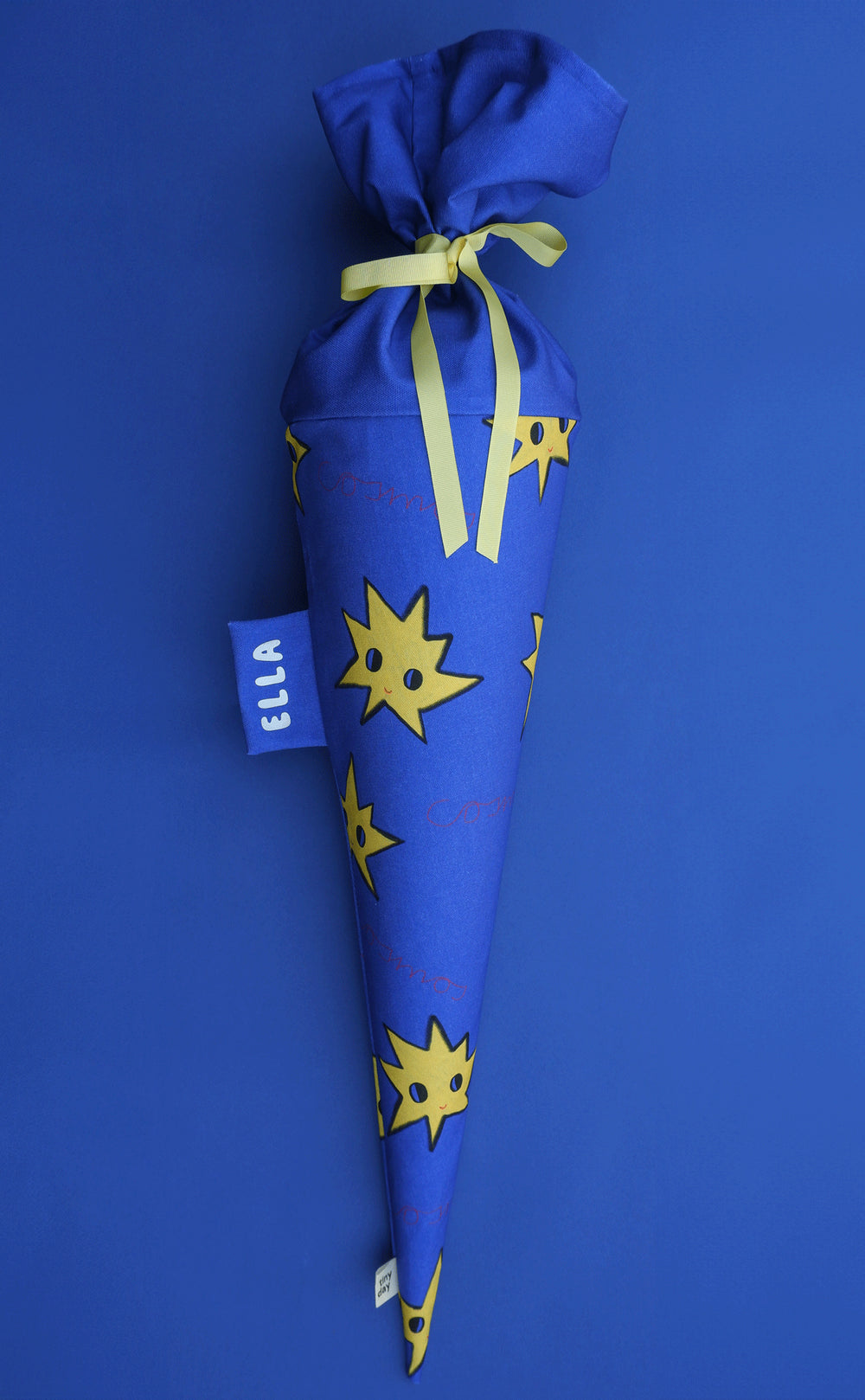 Schultüte aus Stoff – Motiv Framboise und Ketchup x tinyday | Cosmos