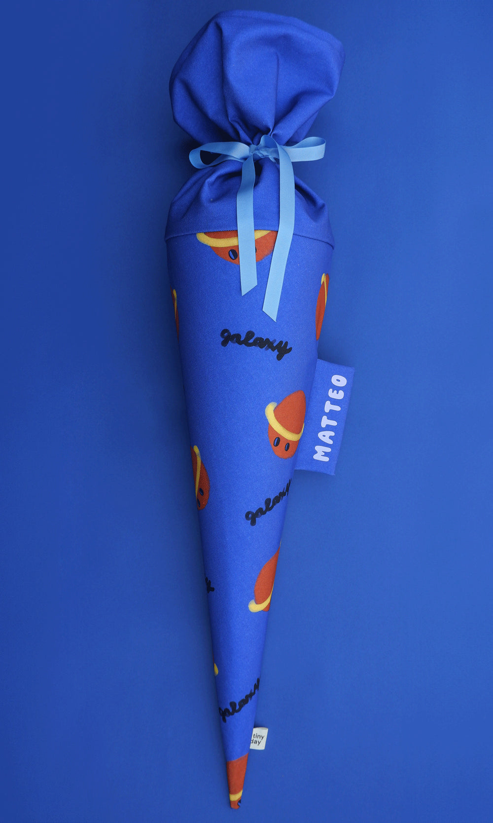 Schultüte aus Stoff – Motiv Framboise und Ketchup x tinyday | Galaxy