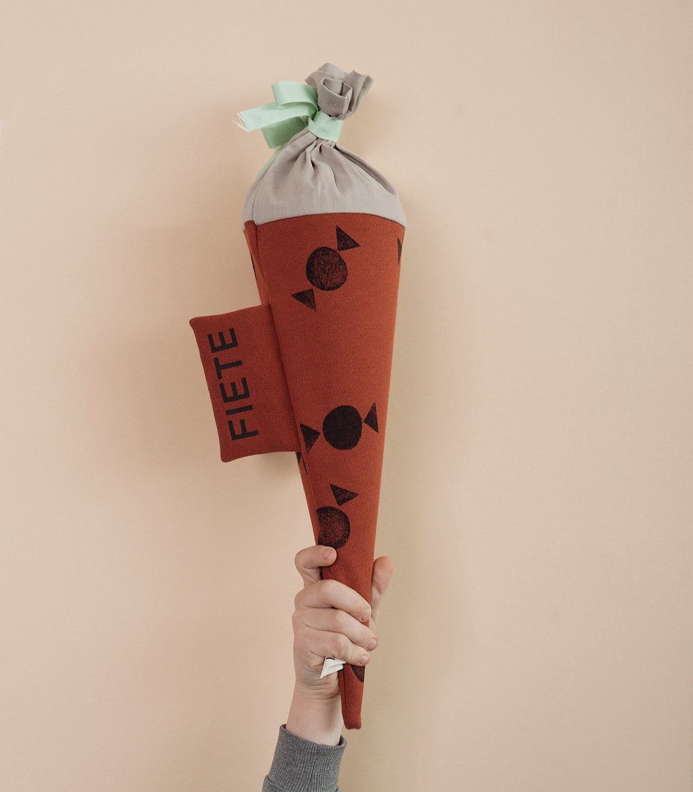 Schultüte Soft "rost"