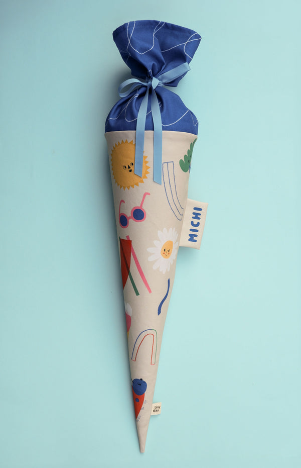 Schultüte aus Stoff – Motiv Sommer | Swantje Hinrichsen