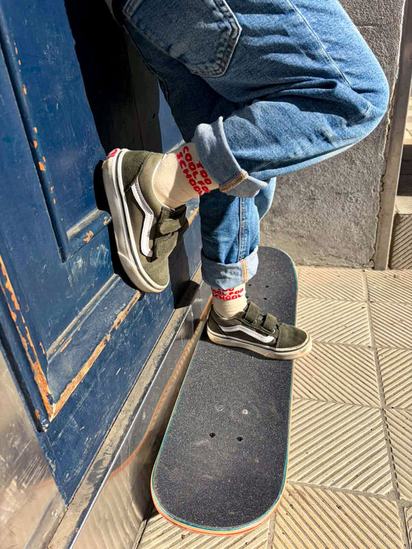 Too cool for school-Socken Flieder