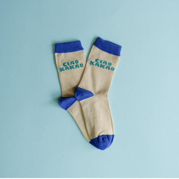 Ciao Kakao-Socken Blau