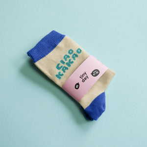 Ciao Kakao-Socken Blau