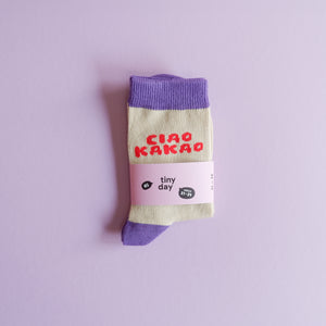 Ciao Kakao-Socken Lila