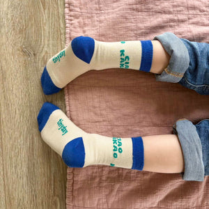 Ciao Kakao-Socken Blau