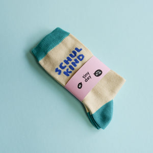 Schulkind-Socken | blau