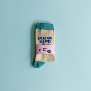 Schulkind-Socken | blau
