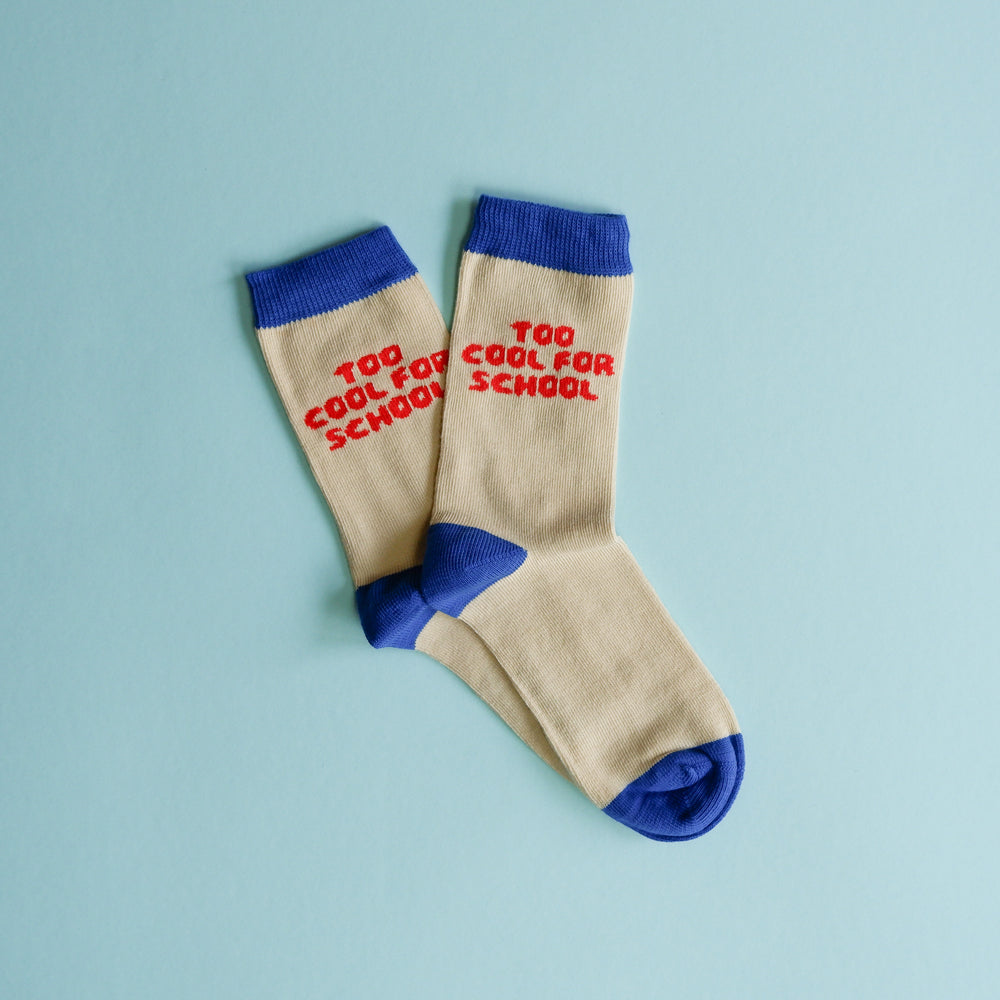 Too cool for school-Socken