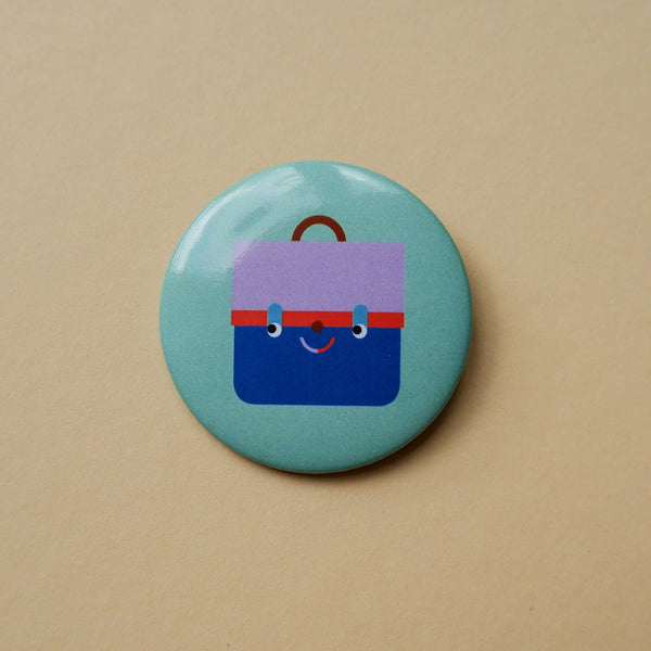 Button "Tornister blau"