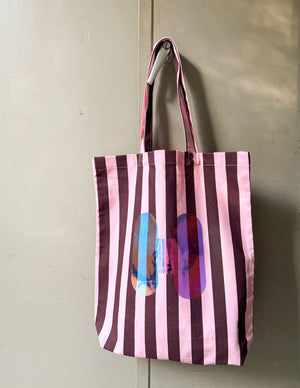 Tasche mit Initiale "ROSA-SCHOKOLADE"