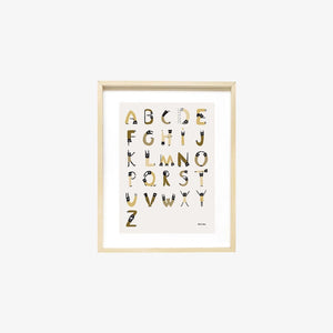 Poster A3 "ABC" | Ted & Tone