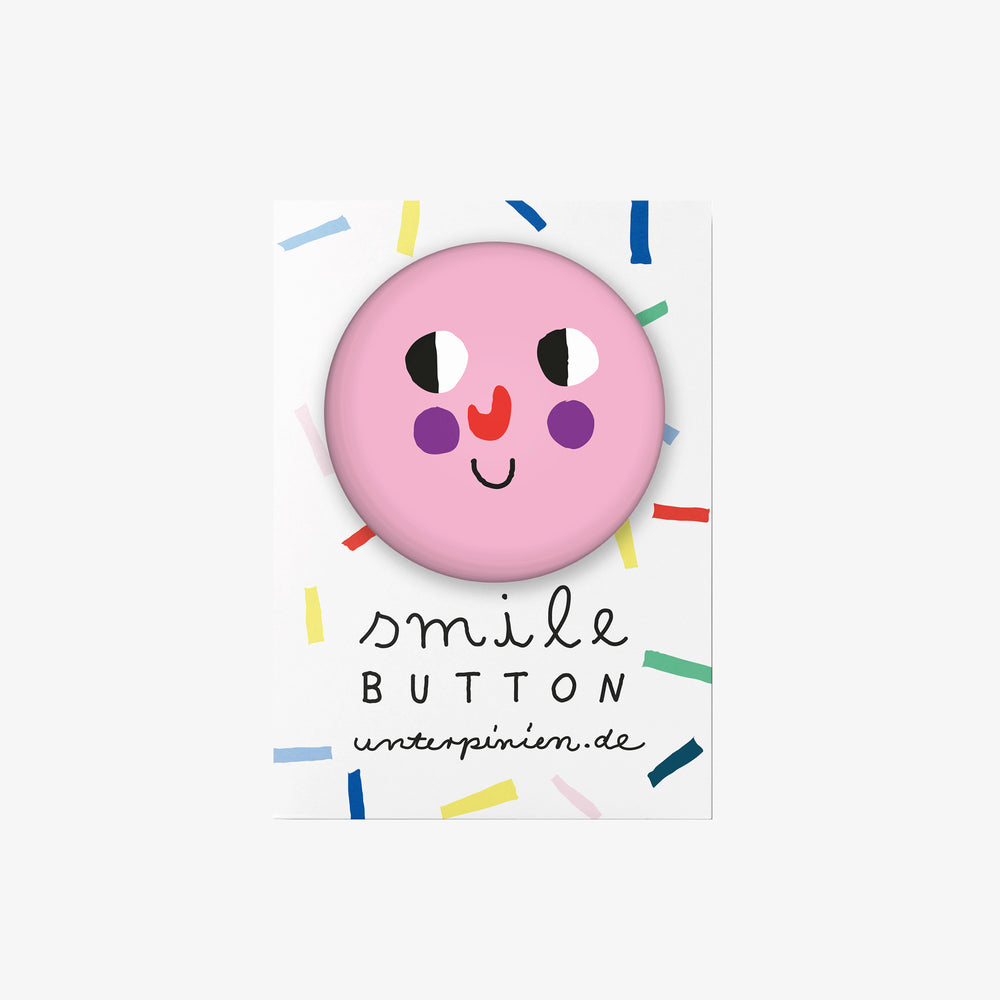 Button "Smile sweet" | Unter Pinien