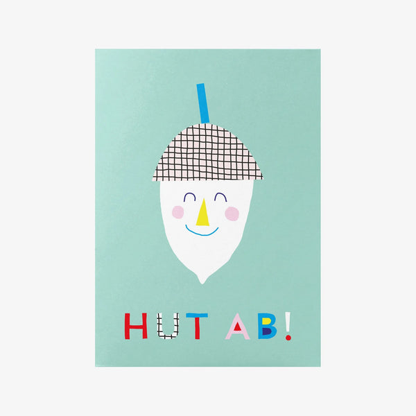 Postkarte "Hut ab!" | Unter Pinien