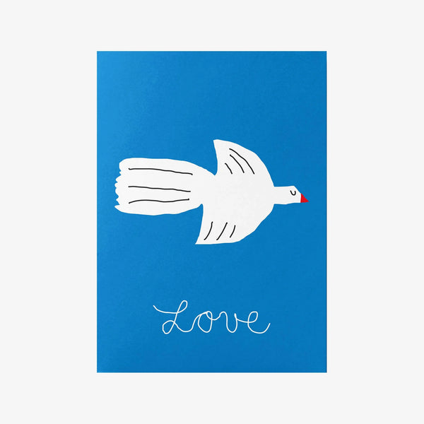 Postkarte "Love" | Unter Pinien