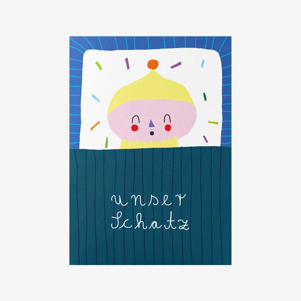 Postkarte "Unser Schatz" | Unter Pinien