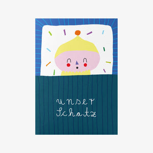 Postkarte "Unser Schatz" | Unter Pinien