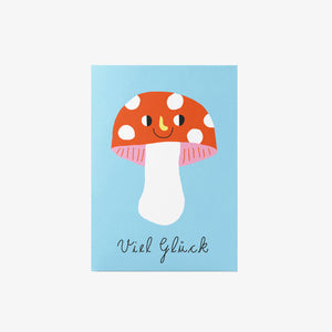 Postkarte "Glückspilz" | Unter Pinien