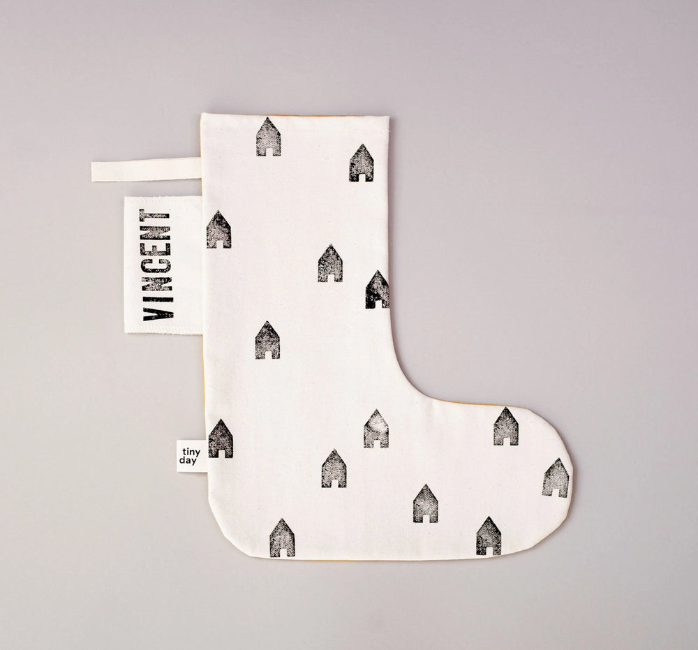 Nikolaus-Stiefel  mit Namen "Haus"