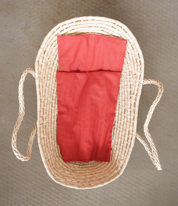 Puppentrage mit Bettwäsche "Punkte"