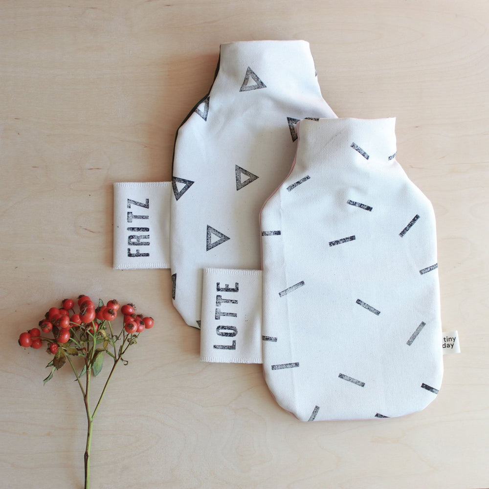 Wärmflasche "mit Namen"