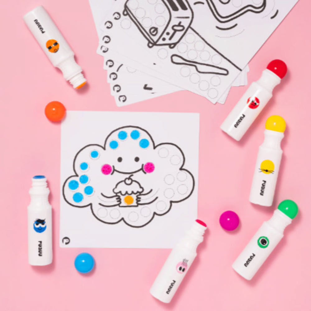Punktmarker "6 Farben"