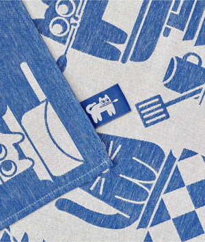 Baumwoll-Geschirrtuch "Küchenkatzen" Wrap