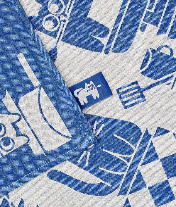 Baumwoll-Geschirrtuch "Küchenkatzen" Wrap