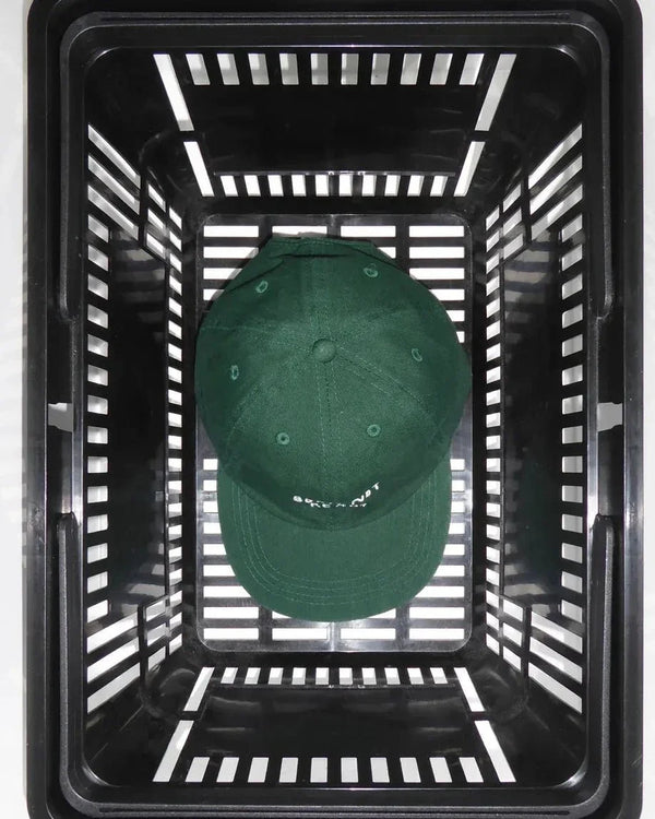 Cap mit Spruch BORN NOT READY  | Unisex  | Dunkelgrün