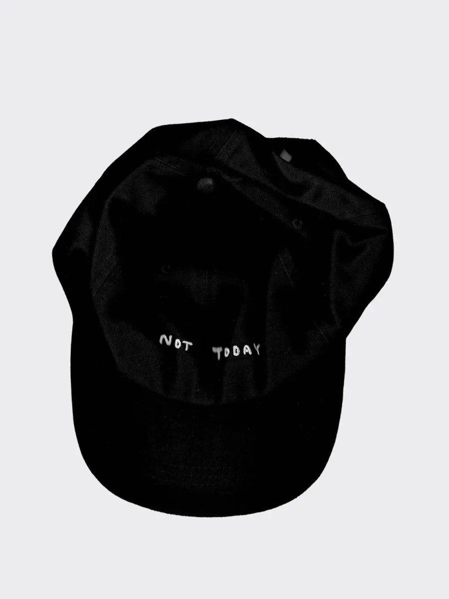 Cap mit Spruch Not Today  | Unisex  | Schwarz