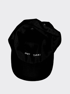 Cap mit Spruch Not Today  | Unisex  | Schwarz